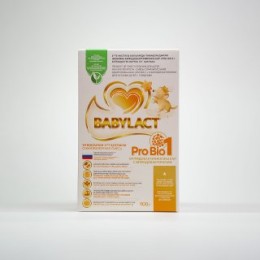 Смесь сухая молочная адаптированная «BABYLACT Pro Bio 1» с бифидобактериями для питания детей с рождения до 12 месяцев