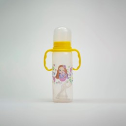 Бутылочка детская "Счастливая мама" 250мл с ручкой