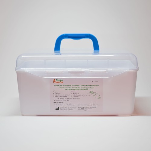 Мешок для ручной ИВЛ "M-OXYGEN" типа "Амбу", для взрослых, многоразовый