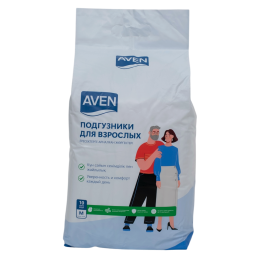 Aven Adult Diapers, Size М, Pack of 10
