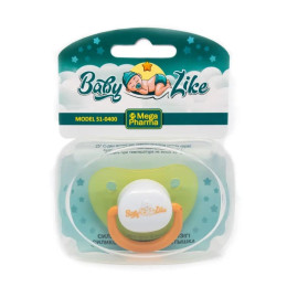 Силиконовая соска-пустышка «Baby Like» (желтый)