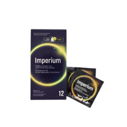Презервативы из натурального латекса "Imperium" с ароматизатором банана №12