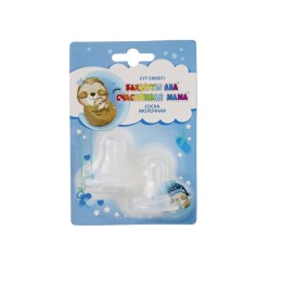 Соска-пустышка силиконовая "Счастливая мама"