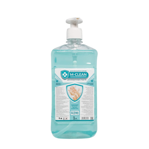 Жидкое мыло «M-Clean» 1 л с антибактериальным эффектом