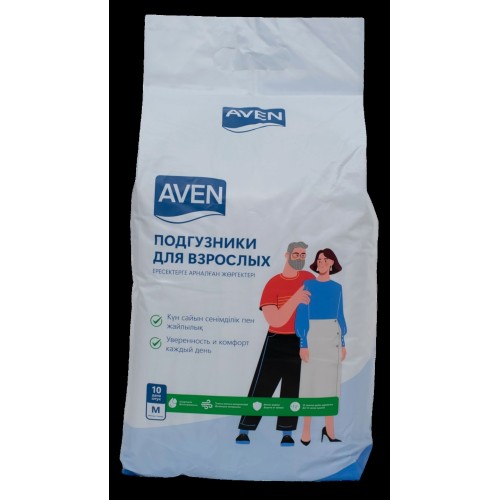 Подгузники для взрослых "Aven" размер М №10
