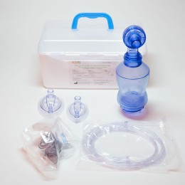 Мешок для ручной ИВЛ "M-OXYGEN", типа "Амбу", для новорождённых, неонатальный, одноразовый.