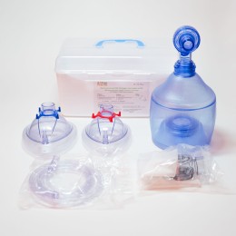 Мешок для ручной ИВЛ "M-OXYGEN", типа "Амбу", для взрослых, одноразовый