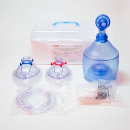 Мешок для ручной ИВЛ "M-OXYGEN", типа "Амбу", для взрослых, одноразовый