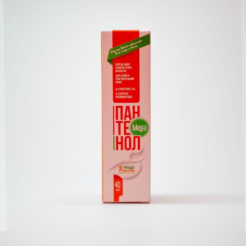 "Пантенол-MEGA" 5% крем для лица и тела , 40 мл