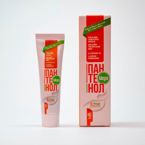 "Пантенол-MEGA" 5% крем для лица и тела , 40 мл