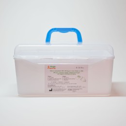 Мешок для ручной ИВЛ "M-OXYGEN", типа "Амбу", для детей педиатрический, одноразовый .