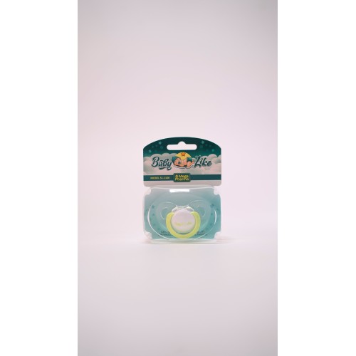 Соска-пустышка силиконовая ПРЕМИУМ «Baby Like» (прозрачная)