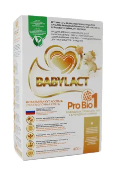 {&#034;ru&#034;:&#034;Смесь сухая молочная адаптированная «BABYLACT Pro Bio 1» с бифидобактериями для питания детей с рождения до 12 месяцев&#034;,&#034;kk&#034;:&#034;&#034;,&#034;en&#034;:&#034;&#034;}